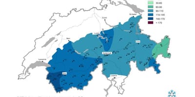 नक्शा बर्फ के मानचित्र स्विट्जरलैंड